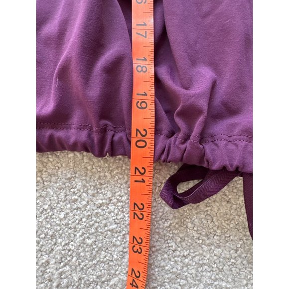 Athletic Works Purple & Pink Built-In Bra Tank Top With Adjustable Hem Womens M - Picture 6 of 7